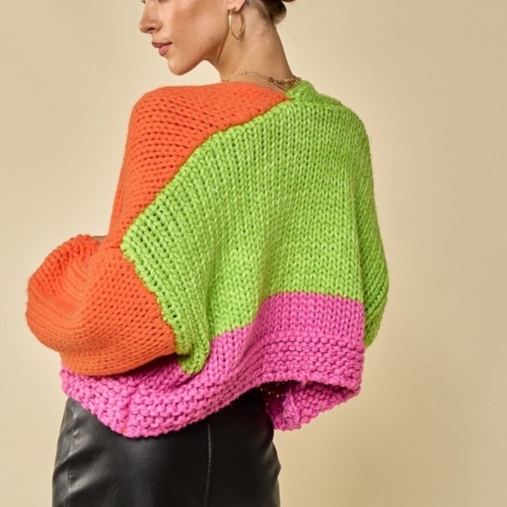 Blue blush cardigan - Picture 4 of 8